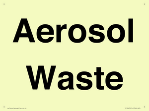 Aerosol Waste